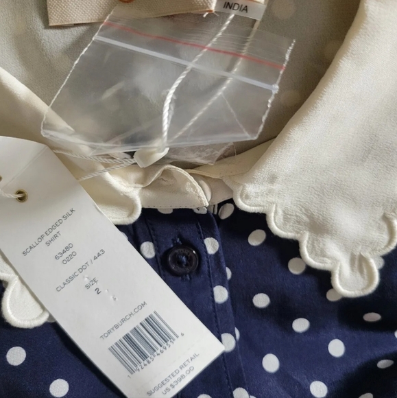 Tory burch Polka Dot Blouse seen on tina fey in mean girls  Dutchess Kate Silk - Picture 12 of 12
